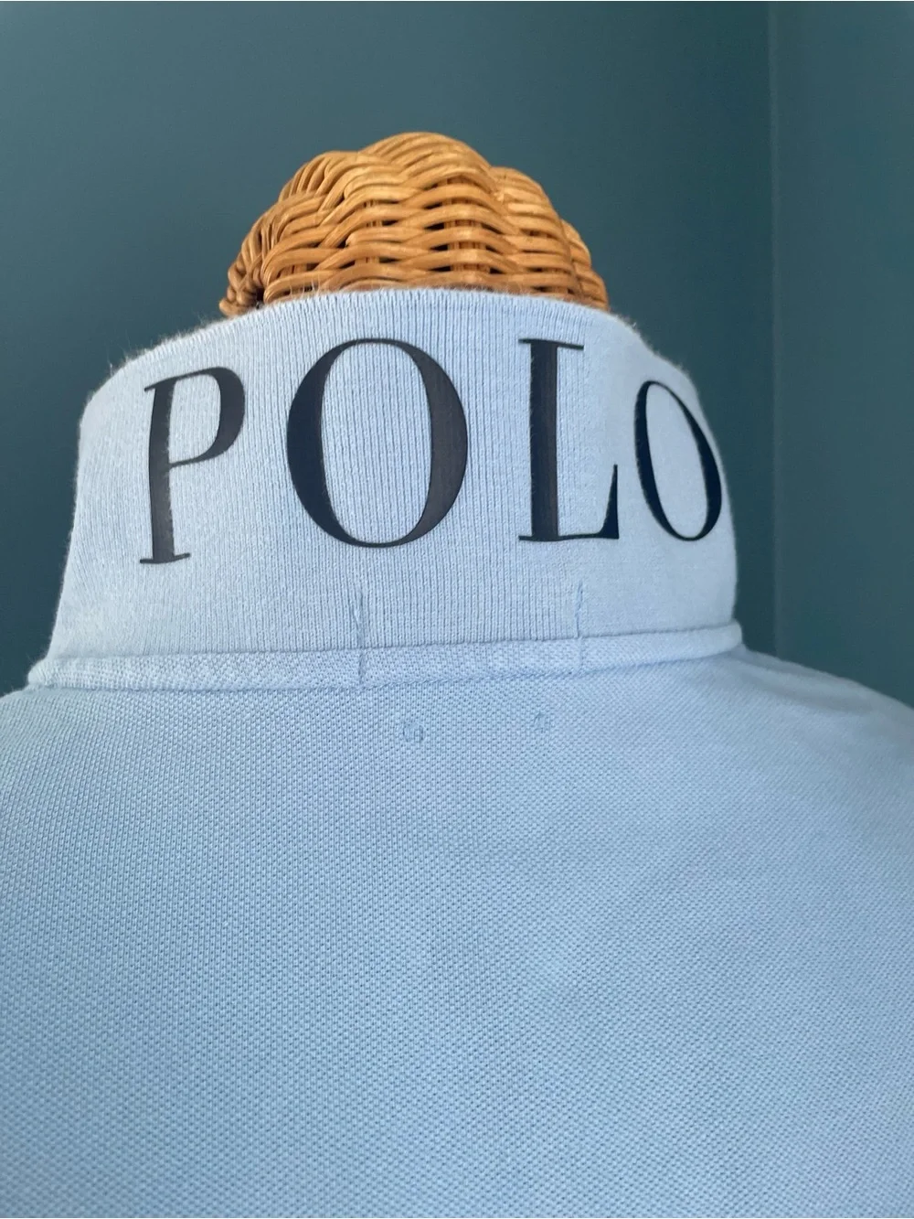 Polo Ralph Lauren Big Pony Shirt Men’s XXL Custom Slim Fit Short Sleeve Blue
